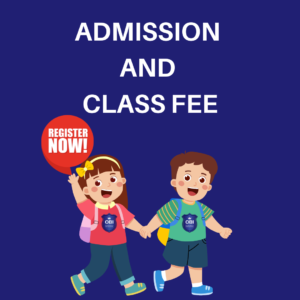 Admission and Class Fee (Physical English Classes)